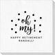 Confetti Dots Oh My Deville Napkins Image 3 of 3